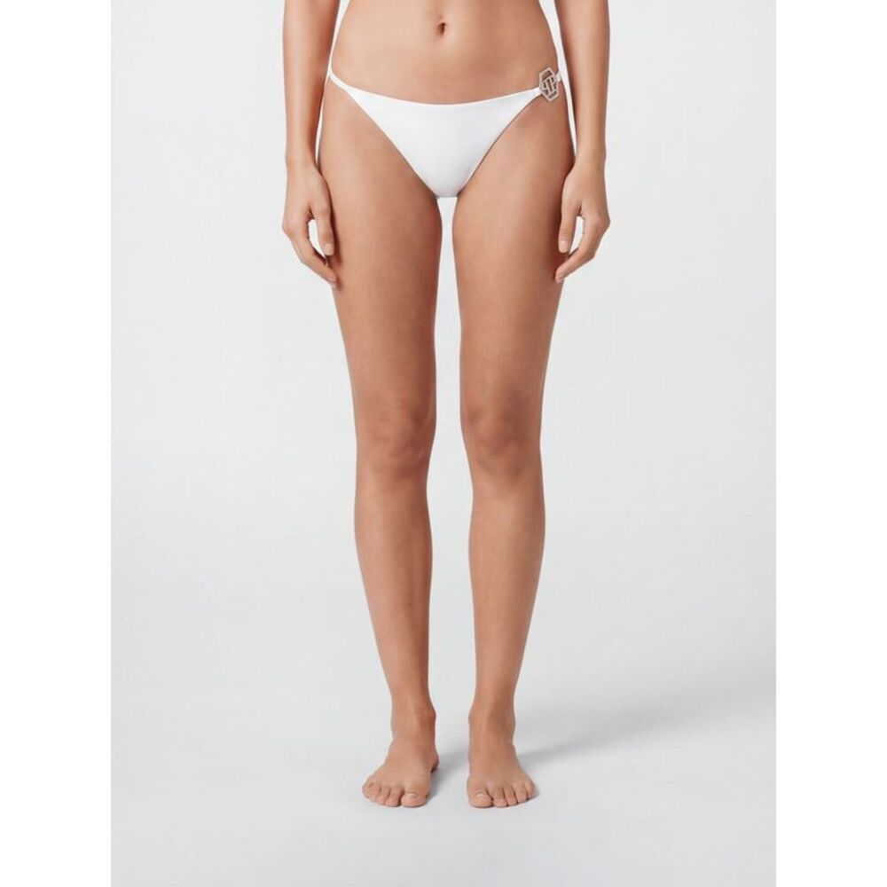 Philipp Plein Women Pp Crystal Bikini Brief Swimsuit Philipp Plein